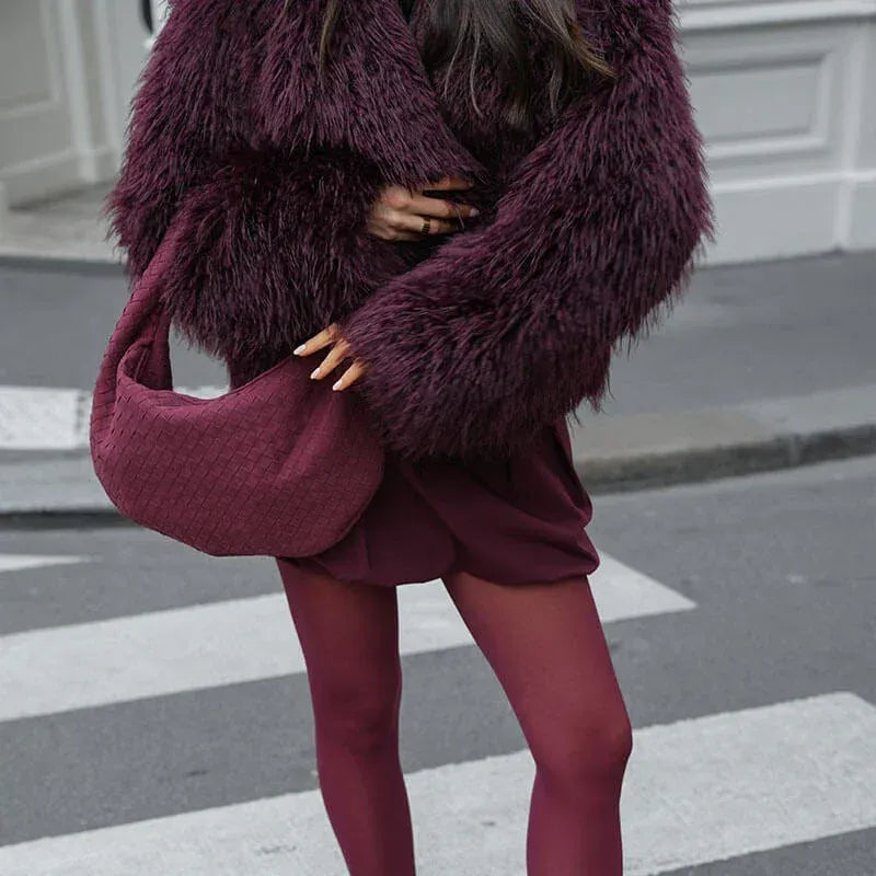 Sky Suede Big Handbag